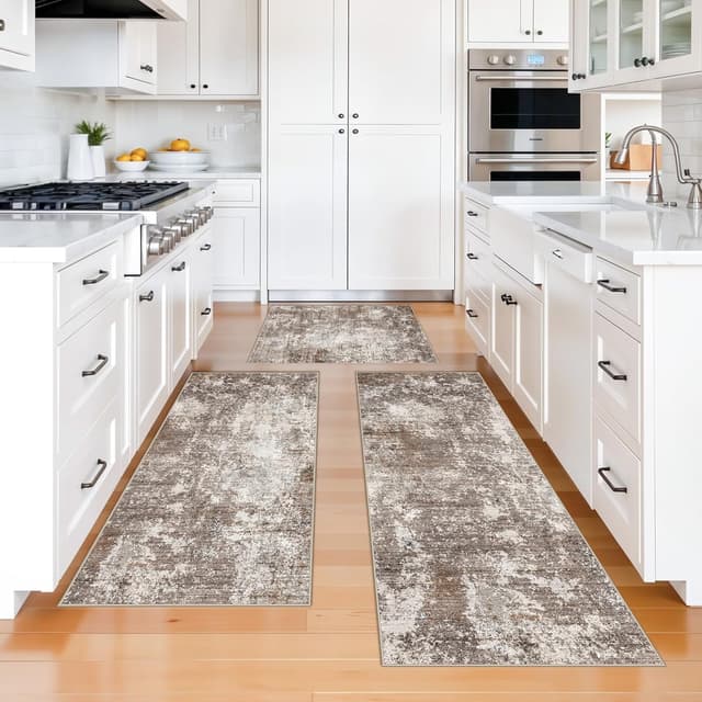 Imagen de 3-Piece Kitchen Rug Set 2x3 2x4 2x5 en OfertitasTOP