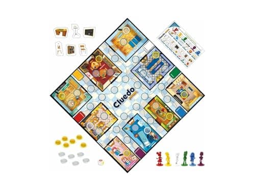 Detalle de Hasbro Gaming Cluedo Junior juego de mesa para 4 años 🧩