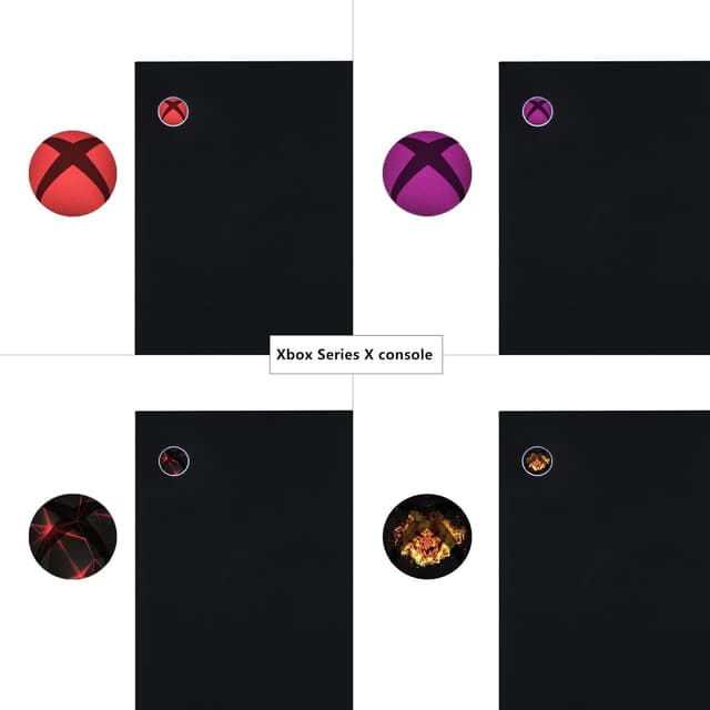 Detalle 2 de playvital Custom Home Button Power Switch Stickers Skin Cover for Xbox Series X|S, Xbox One & Elite Controllers (60 pcs)