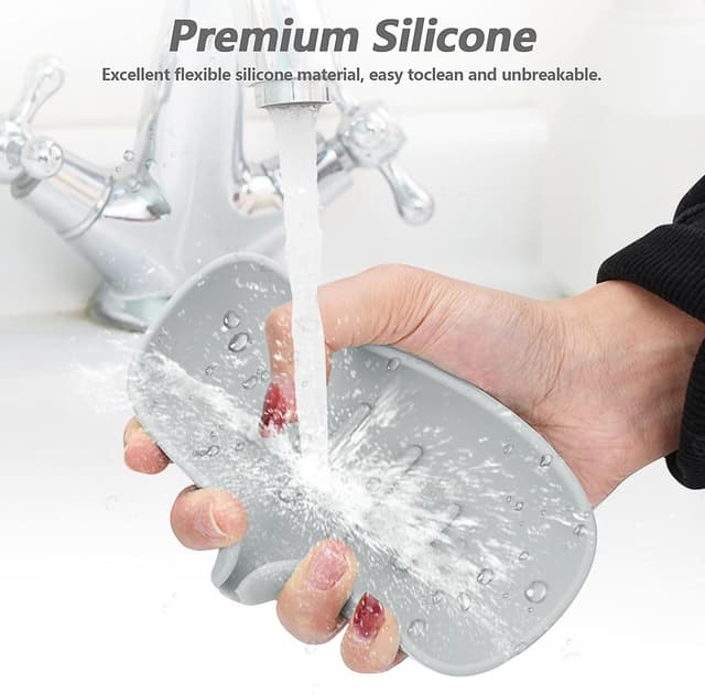 Thumbnail 3 de Fikiro Seifenschale 2er Set mit Silikonnetz