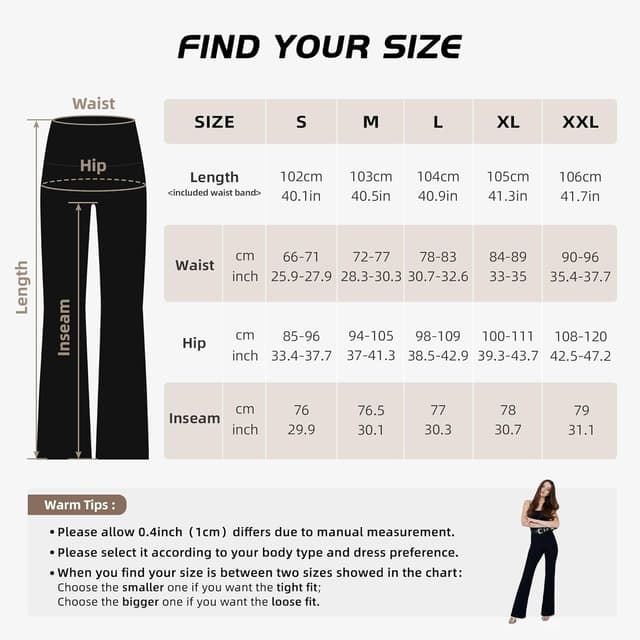 Thumbnail 3 de GymCope Pantaloni Yoga Donna Zampa Vita Alta