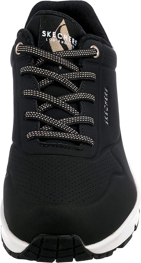 Detalle 2 de Skechers Uno - Shimmer Away, Zapatillas Mujer, Black