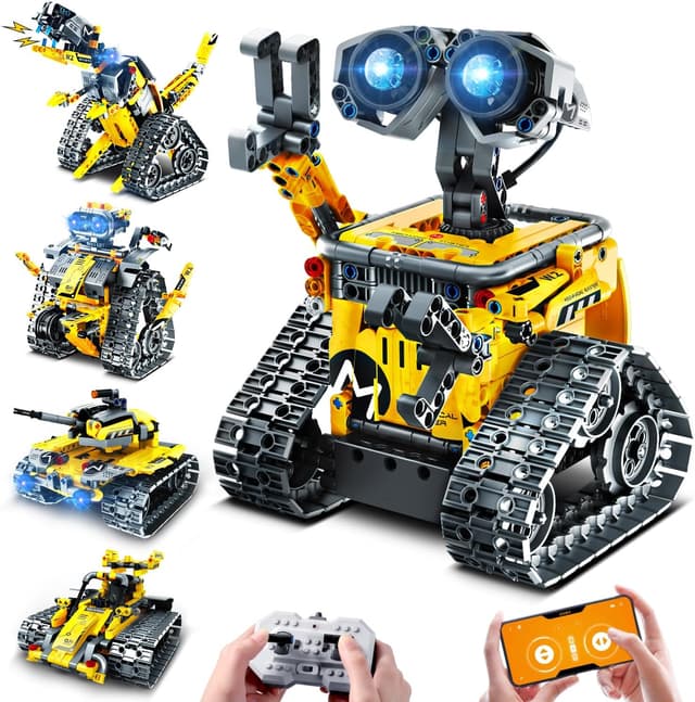 Detalle de PLAXSOON Technik Roboter 5 in 1
