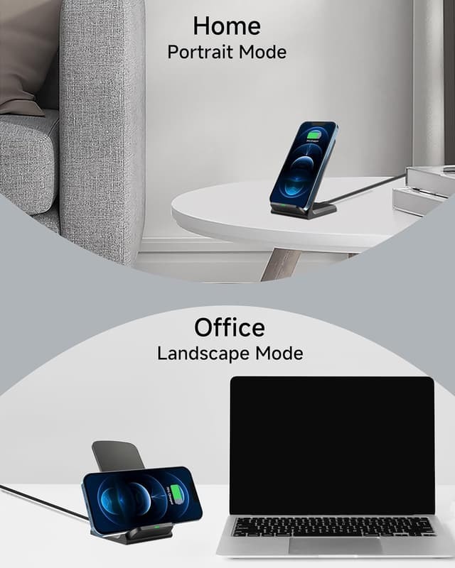 Detalle 1 de DGPLUS Wireless Phone Charger Stand 15W