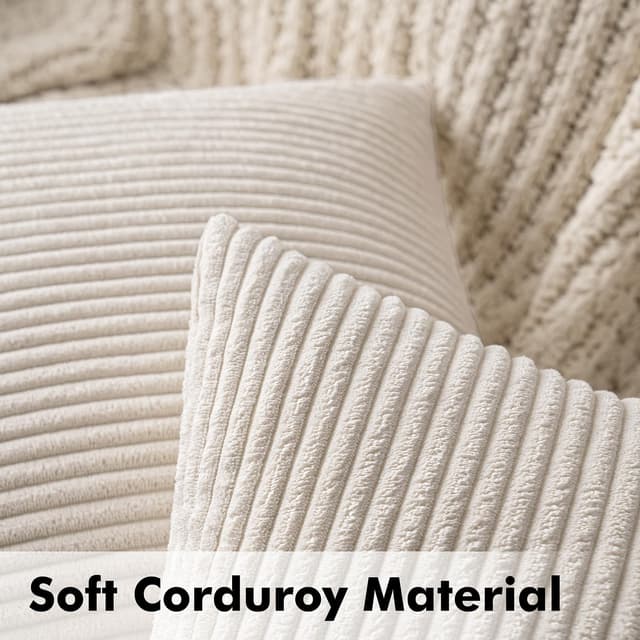 Detalle 2 de MIULEE Kissenbezüge 2er Set 50x50 cm