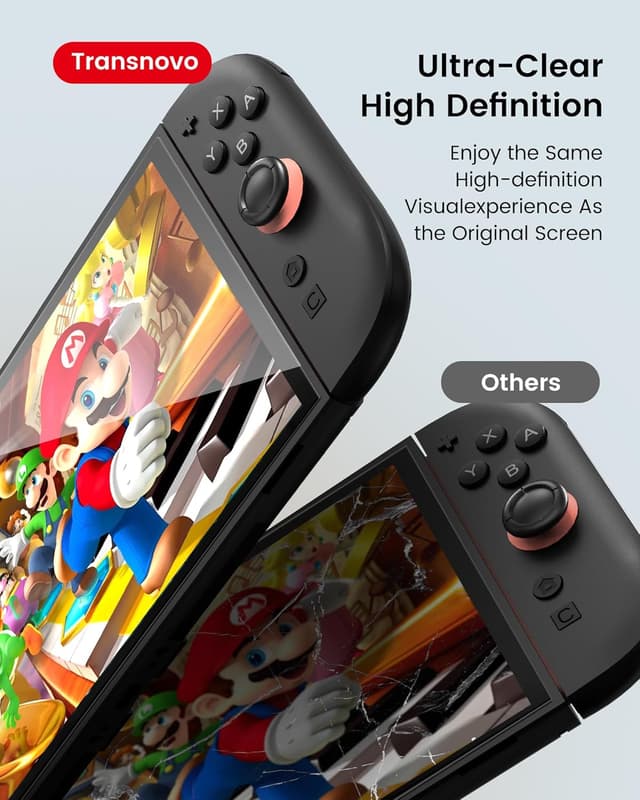 Detalle de Nintendo Switch 2 9H tempered glass screen protector