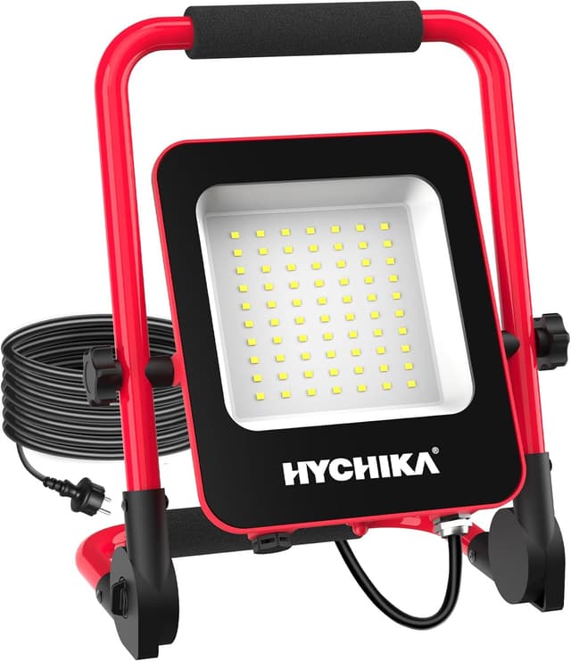 Imagen de HYCHIKA Faretto da cantiere 50W, 5.500 lm IP65 🛠 en OfertitasTOP