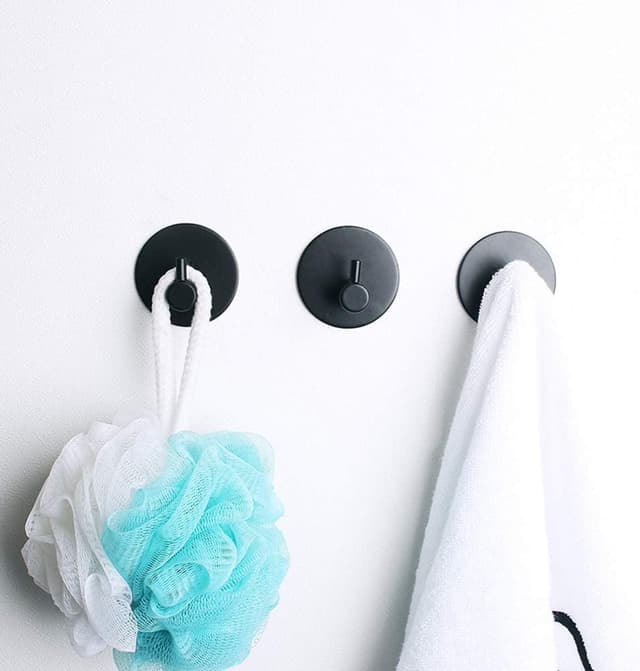 Thumbnail 3 de LYLIN Ganci Adesivi Inox Nero 4Pcs