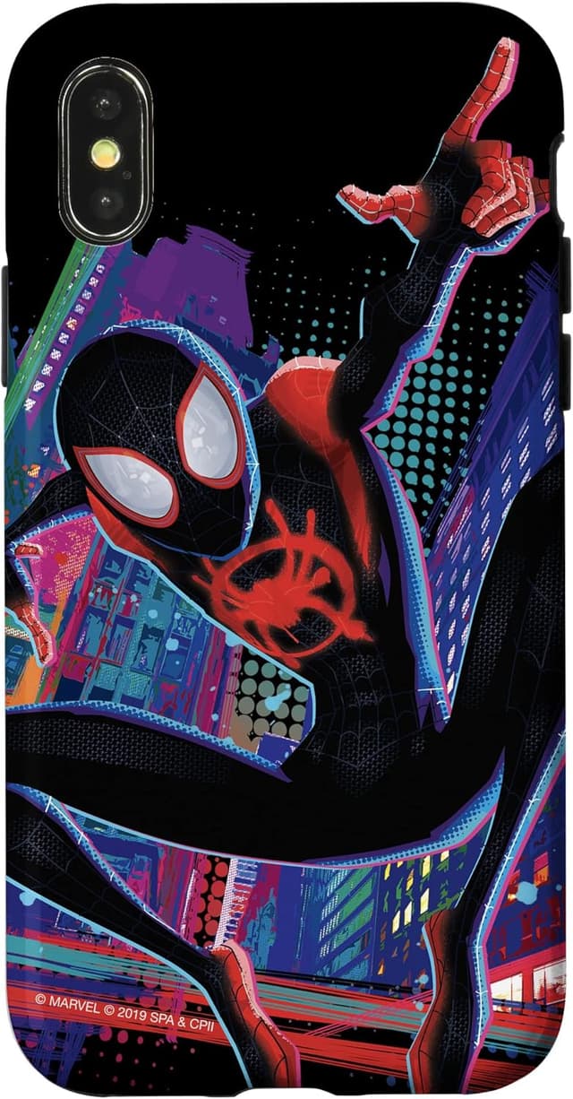 Detalle 1 de Custodia iPhone 11 Pro Spider-Verse Miles Morales