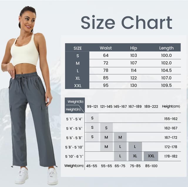 Thumbnail 6 de Friptspyg Outdoor Pantaloni Cargo Donna asciugatura rapida