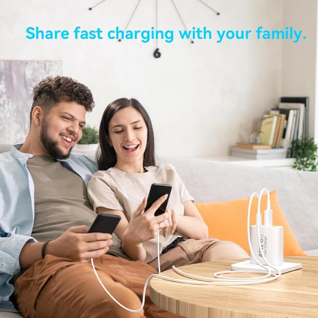 Thumbnail 5 de USB C Charger Block 40W 4‑Port Fast Charger