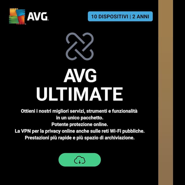 Detalle de AVG Ultimate 2026 10 dispositivi