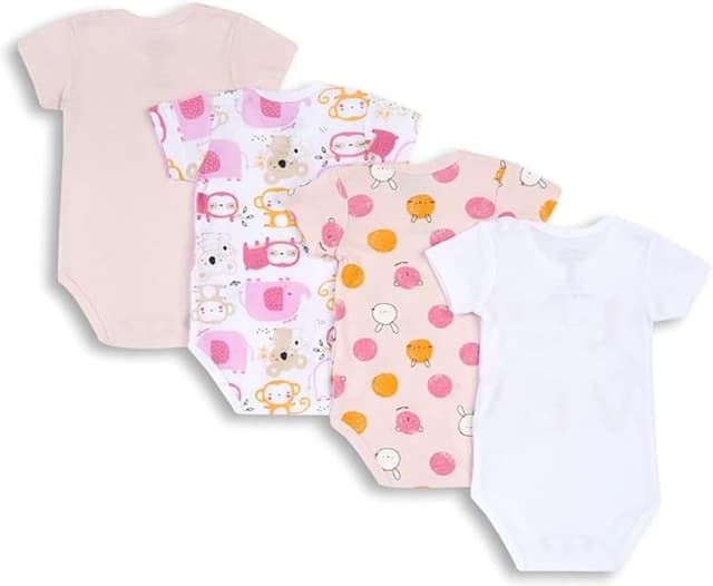 Detalle de Chicco Body 0-24 in cotone, set da 4