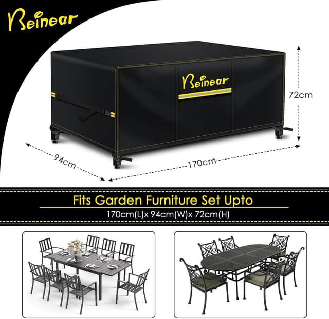 Detalle 2 de Beinear Garden Furniture Cover 170 x 94 x 72 cm