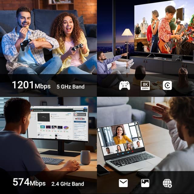 Thumbnail 3 de UGREEN AX1800 Wi‑Fi 6 USB 3.0 Adapter