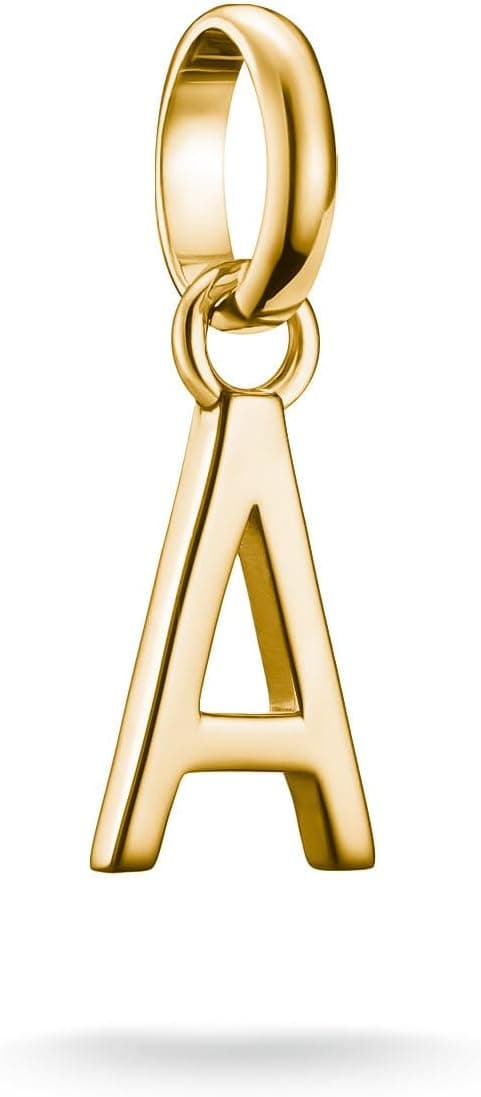 Imagen de Thomas Sabo Pendentif Charm A Argent 925 recyclé en OfertitasTOP