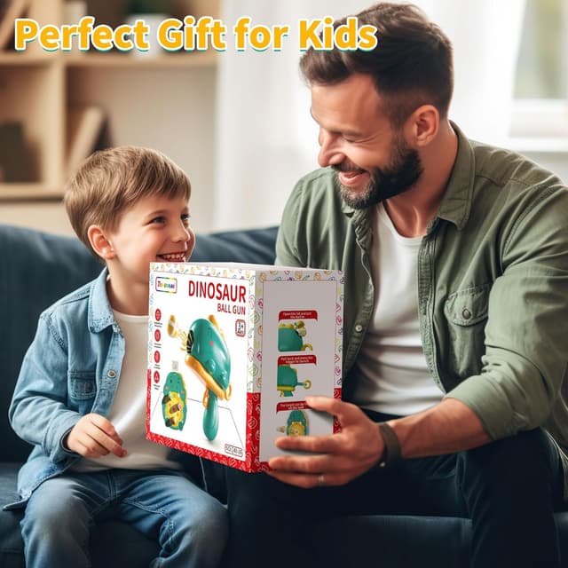 Thumbnail 6 de Doloowee Dinosaurier Dartscheibe für Kinder