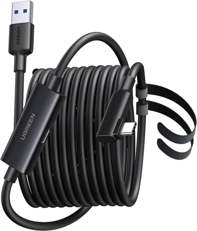 Detalle de UGREEN VR Link Cable 5Gbps, 18W USB-A to USB-C