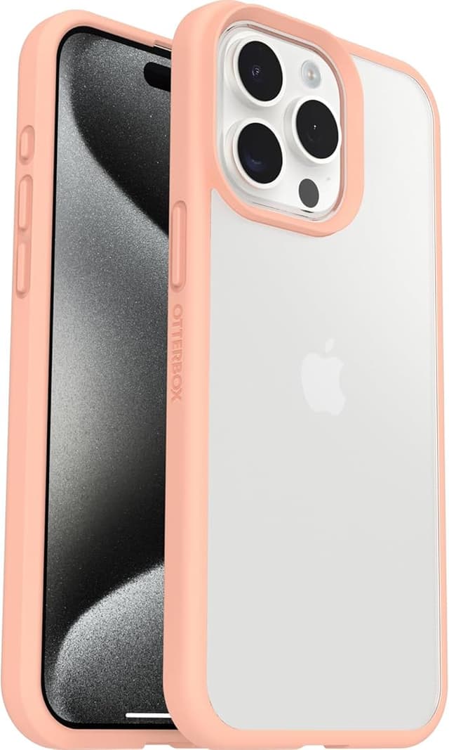 Detalle de Otterbox Funda para iPhone 15 Pro MAX 💼 Resistente y Transparente