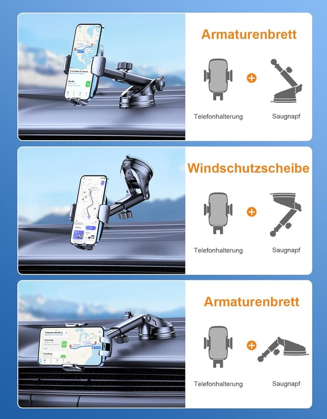 Thumbnail 4 de Mohard Handyhalterung Auto 4–7"