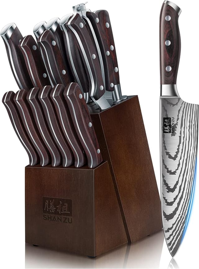 Imagen de SHAN ZU Messerset 16 teilig 🍴 en OfertitasTOP