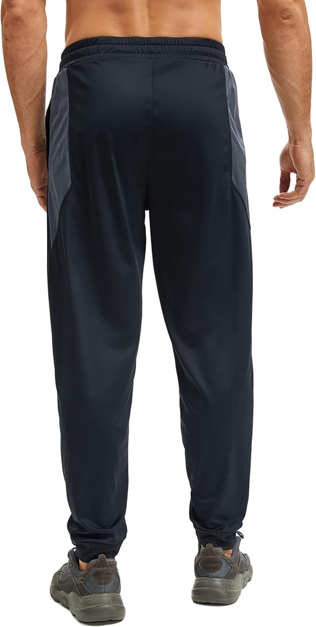 Detalle 2 de AMZSPORT pantaloni da jogging uomo leggeri con tasche a zip traspiranti