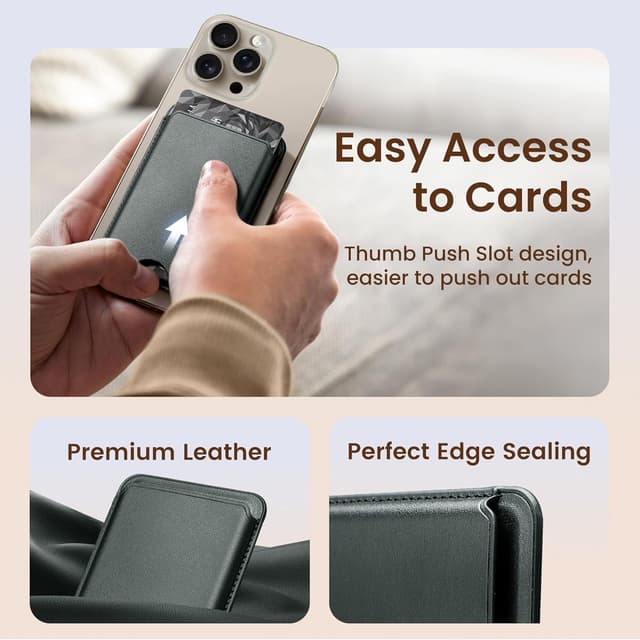 Detalle 2 de SOUNDBYTE Stronger Magnetic Wallet 3-card