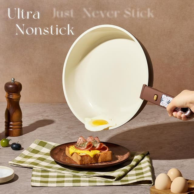 Detalle de CAROTE 19Pcs Ceramic Cookware Set 19Pc