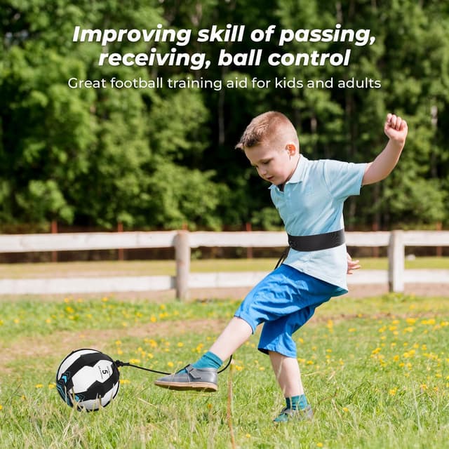 Thumbnail 6 de GHB Football Kick Trainer 10ft elastic rope