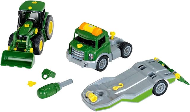 Detalle 2 de Theo Klein 3908 Camión transportador John Deere 1:24