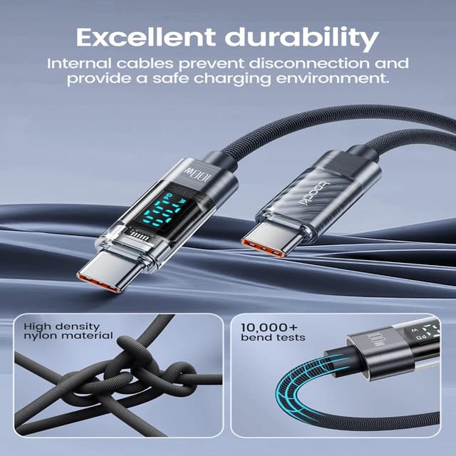 Thumbnail 4 de toocki 100W USB C Kabel đ