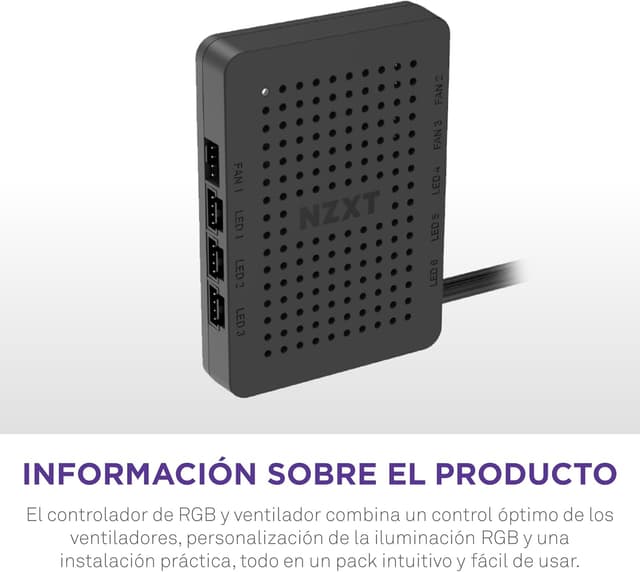 Thumbnail 4 de NZXT RGB- und L?ftercontroller V2