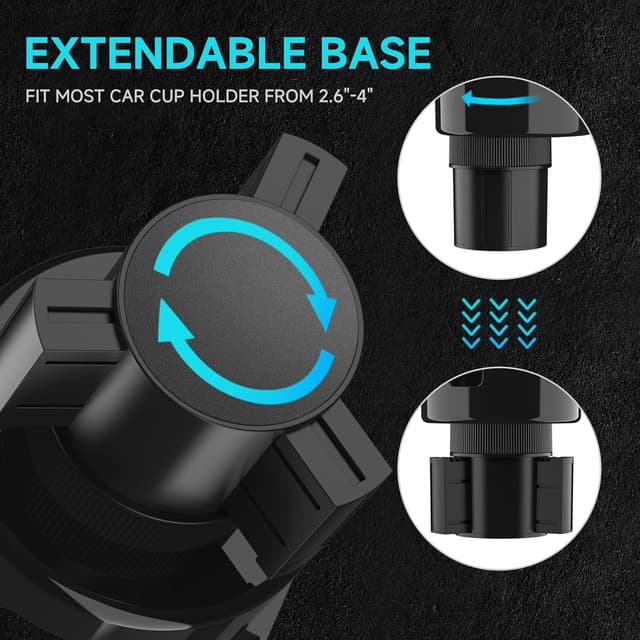 Thumbnail 4 de DYLEN Car Cup Holder Tray 9.5"