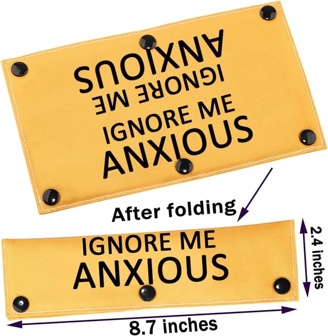Detalle 2 de Ignore Me Anxious-S Dog Leash Sleeve ๐