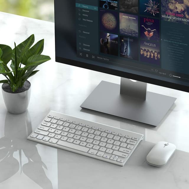 Detalle 2 de Seenda WGJP-031 wireless keyboard, compact combo