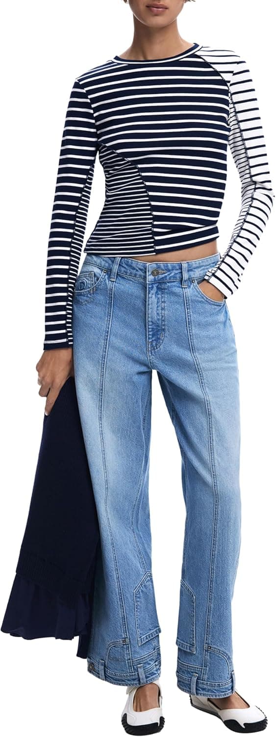 Thumbnail 3 de Desigual TS_Paris Blouse Mujer Pack 1