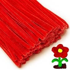Imagen de Eppingwin 200pcs Red Pipe Cleaners for Crafts en OfertitasTOP