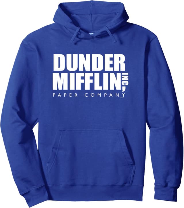 Detalle 2 de Felpa con cappuccio The Office Dunder Mifflin Nero S