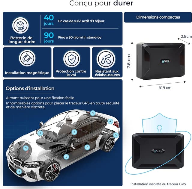 Detalle de SALIND Salind GPS traceur 11 GPS
