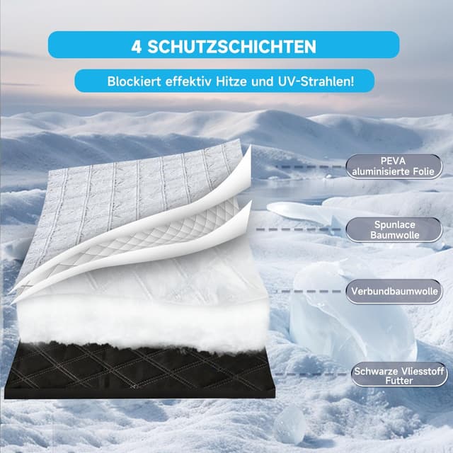 Thumbnail 2 de Autreykorn Frontscheibenabdeckung 157×126 cm