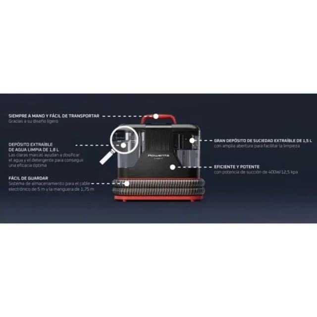 Detalle 2 de Rowenta Clean It IN5012 1,8 L 400 W