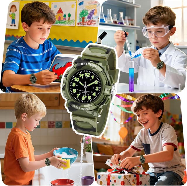 Thumbnail 5 de Edillas Montre Enfant Analogique Sport