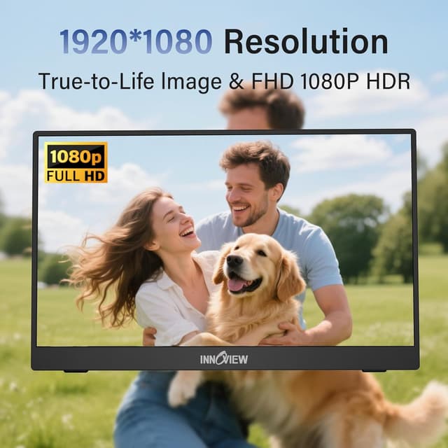 Thumbnail 1 de InnoView Portable Monitor 15.6 Inch