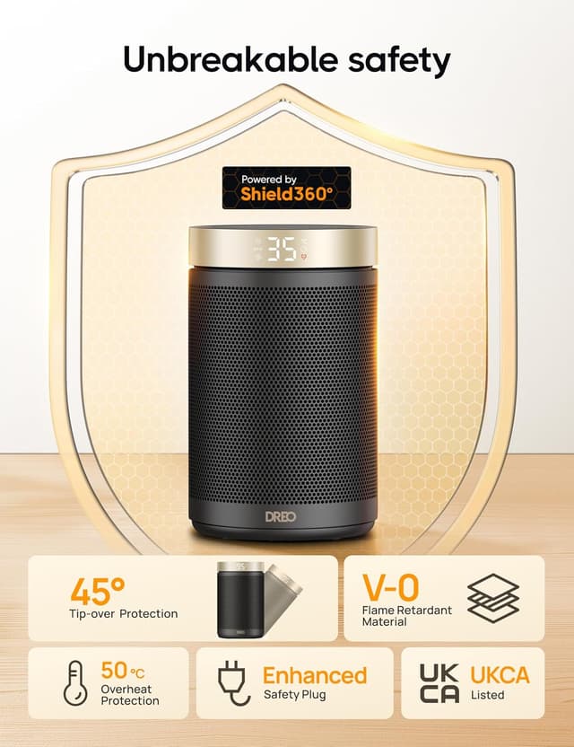 Thumbnail 4 de Dreo Atom 316 1500W ceramic space heater