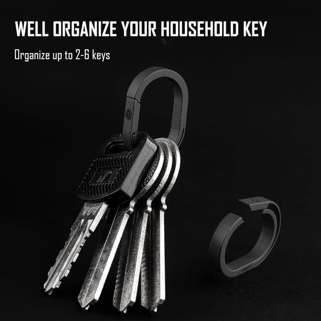 Thumbnail 4 de Titan EDC Karabiner Schlüsselanhänger