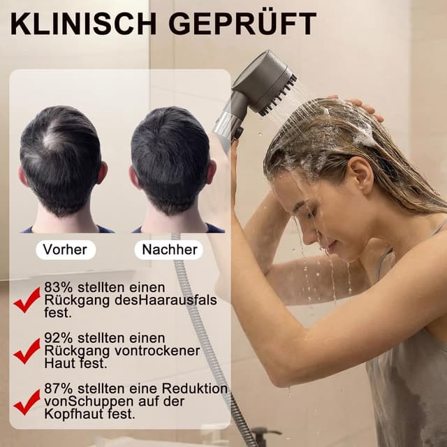 Detalle 2 de Pulifer Doccino per Doccia Doccino Filtrante 3 in 1 con filtro visivo