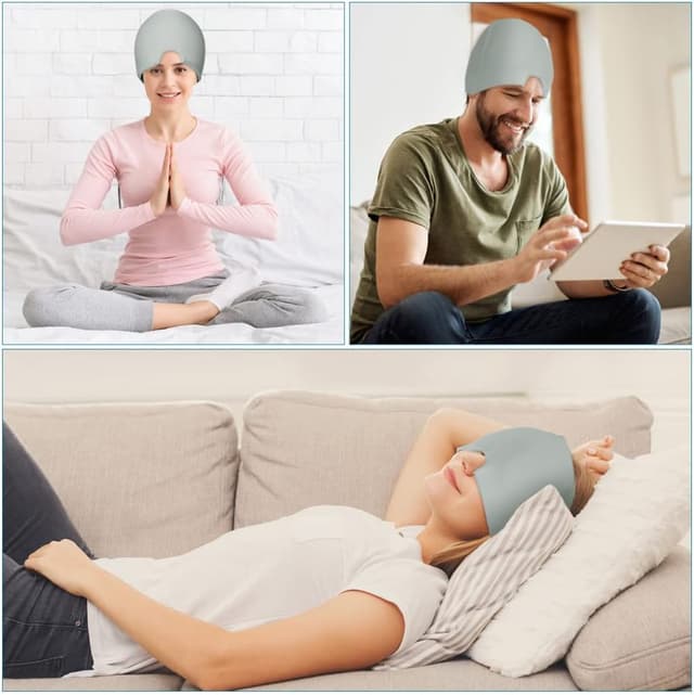 Thumbnail 4 de ACWOO Migraña Gorro de Gel 180°