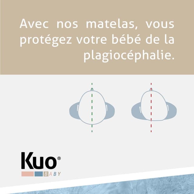 Thumbnail 6 de KUO Baby Colchón Baloo 💤 Reversible, Transpirable 117x57 cm