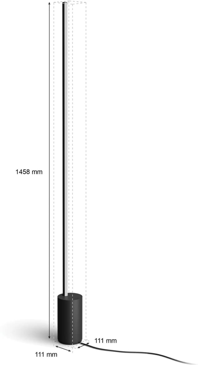 Thumbnail 15 de Philips Hue Gradient Signe Stehleuchte Schwarz