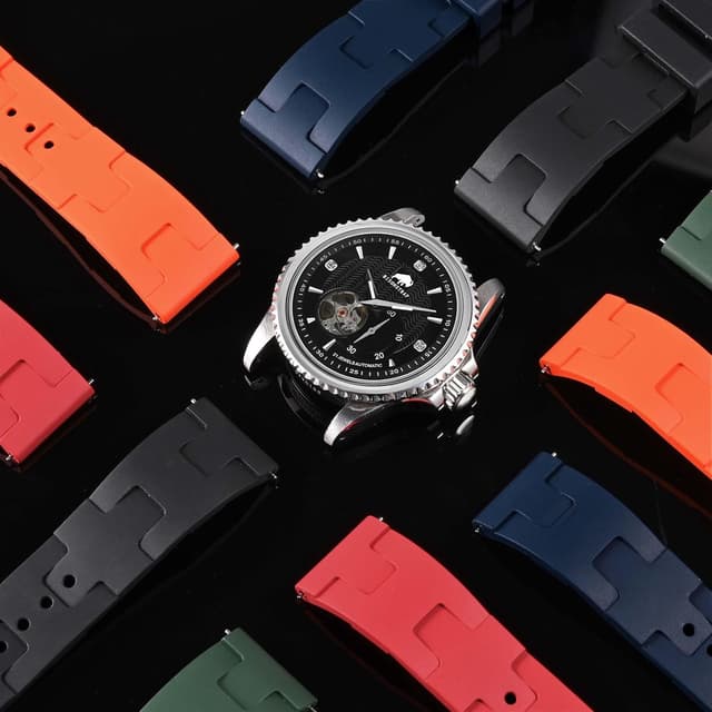 Thumbnail 6 de BISONSTRAP FKM Uhrenarmband 20/22 mm